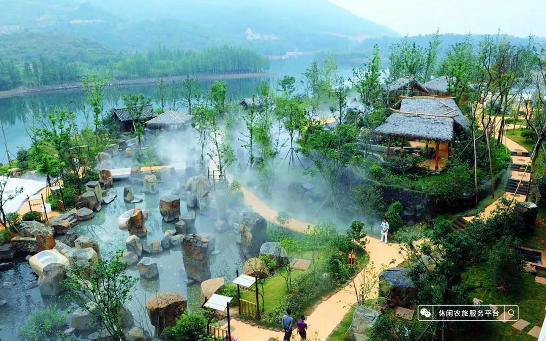 风景最好的天然火山温泉,这里有天然独特的山中温泉