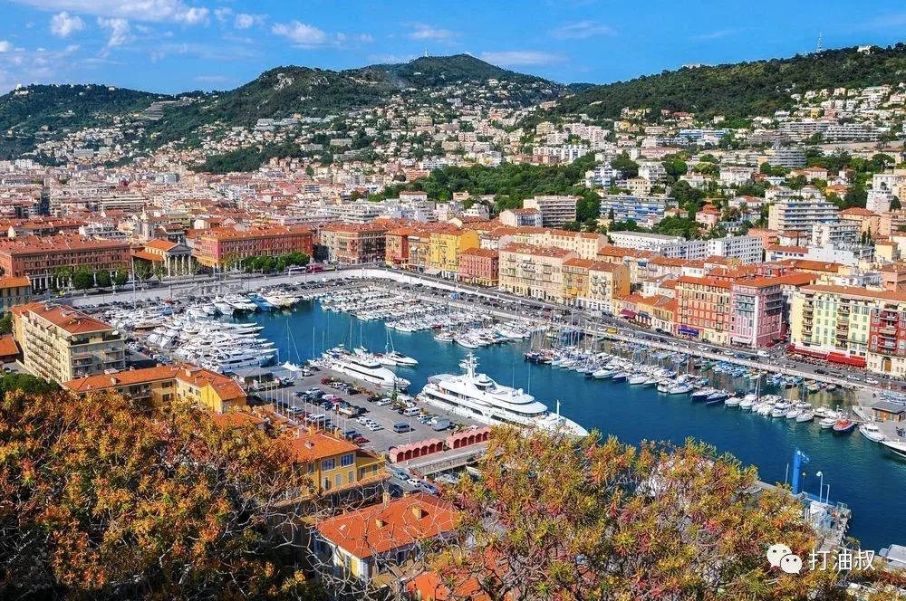 法国尼斯和蔚蓝海岸,尼斯海滩蔚蓝海岸