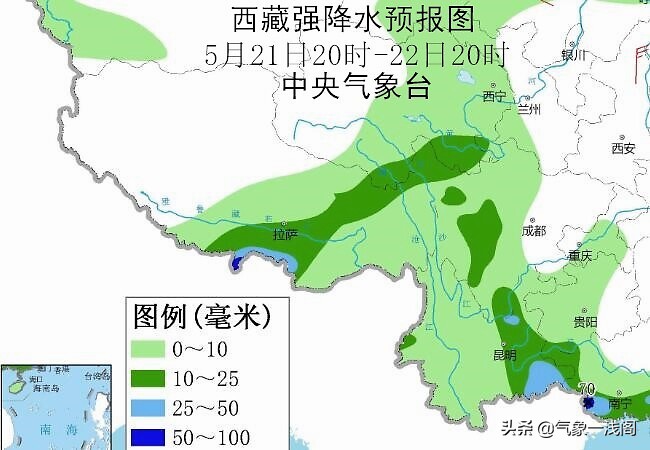 17级风暴安攀惹祸，5月首场暴雪快了，官方预报：影响我国西部2省
