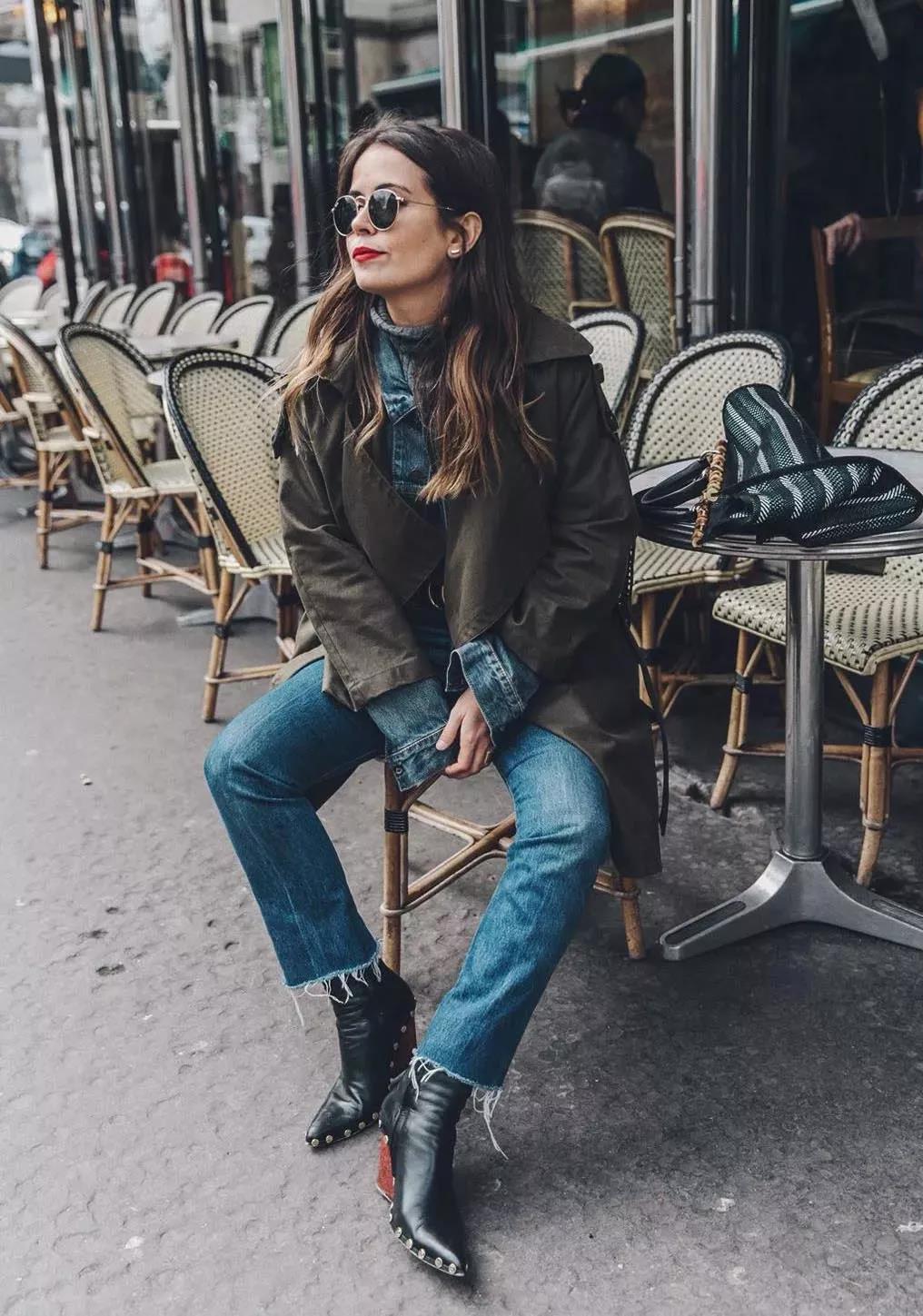 冬天穿短靴怎么搭配好看,冬季短靴穿起来