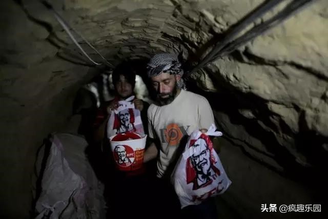 加沙地带地下隧道肯德基,加沙地带现在如何解决吃饭问题