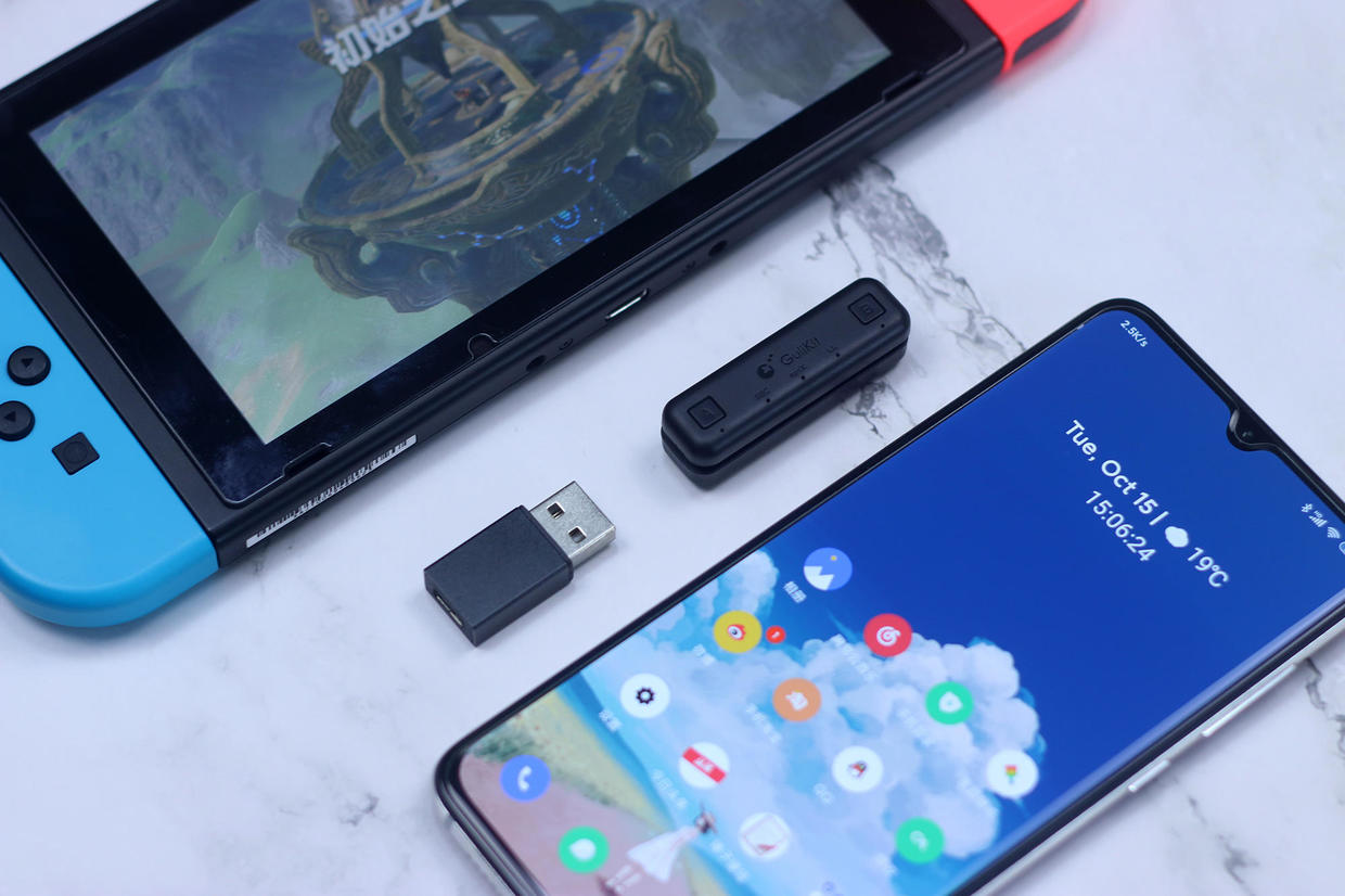 解决Switch最大遗憾,谷粒ROUTEAir蓝牙适配器:简单好用