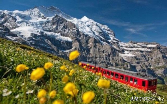 旅游风景视频阿尔卑斯山,旅游风光阿尔卑斯山脉