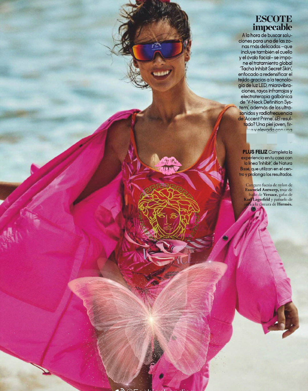 维密泳装秀超模海边,维密超模红毯礼服写真高清图片