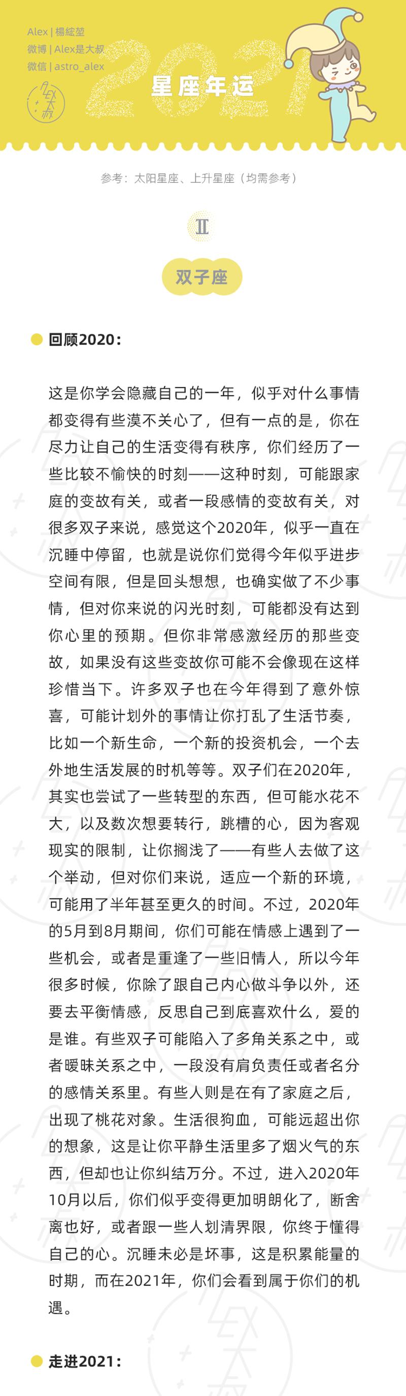 2021年的12星座运势排行榜,alex2024年12星座年度运势详解