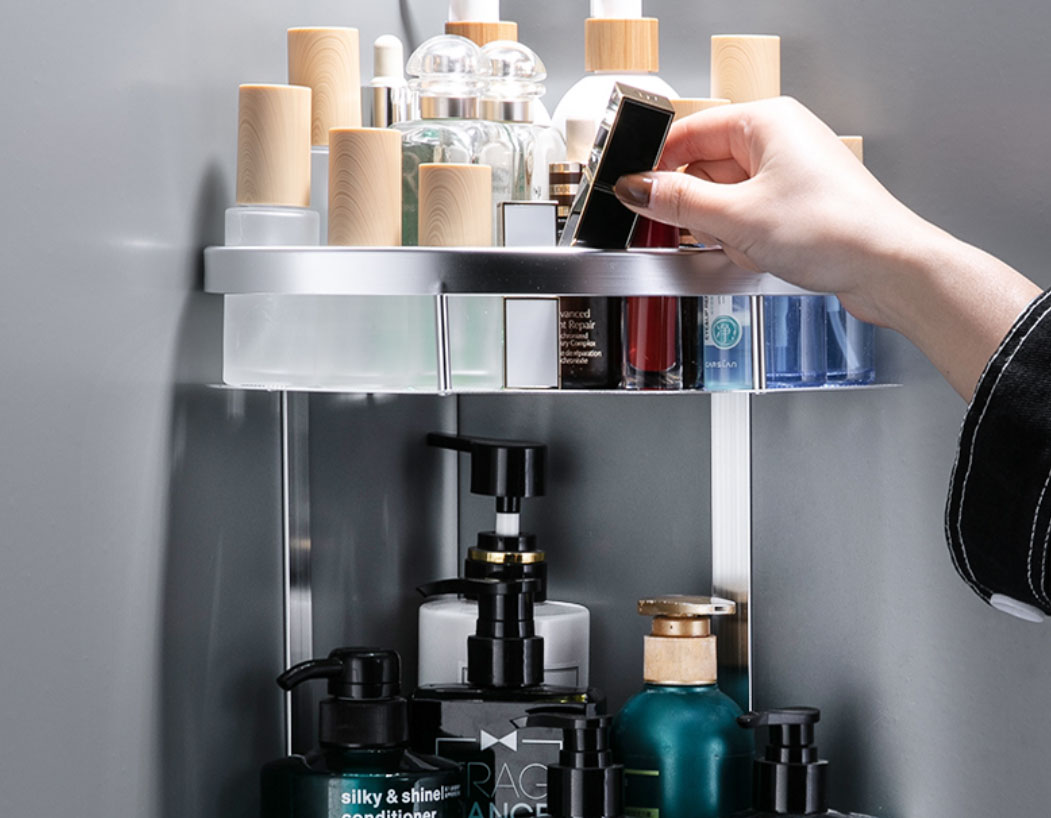 毛巾架太空铝免打孔,毛巾架选免打孔的结实吗