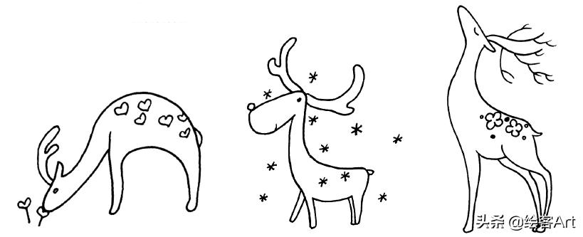 手把手教简笔画手帐素材,简笔画小猪猪超可爱手帐边框图案