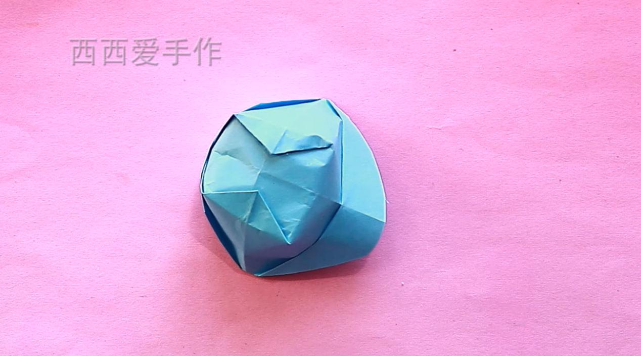 儿童简单折纸手工纸帽,怎样折最简单的棒球帽