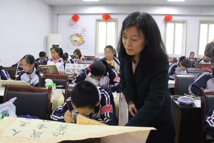 文明在我心中绘画五年级,德州五中校园文化节