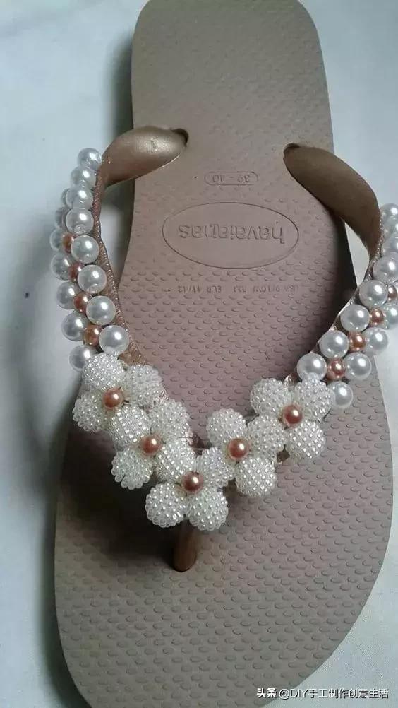 人字拖改造一下秒变时尚潮流风,穿人字拖也可以很高级