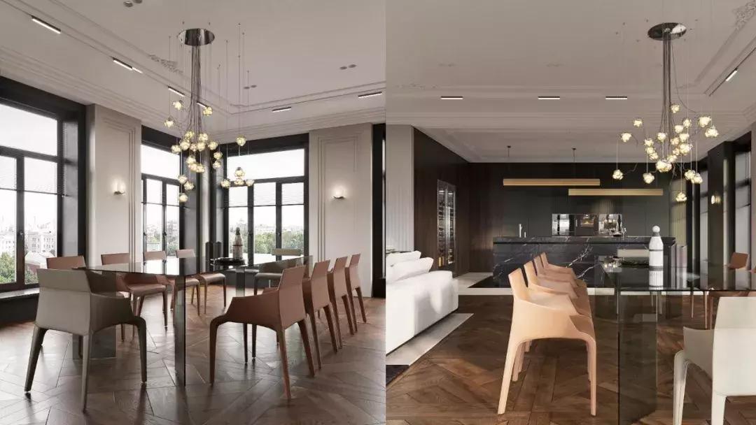 优雅现代法式风家装,简约经典诠释法式优雅