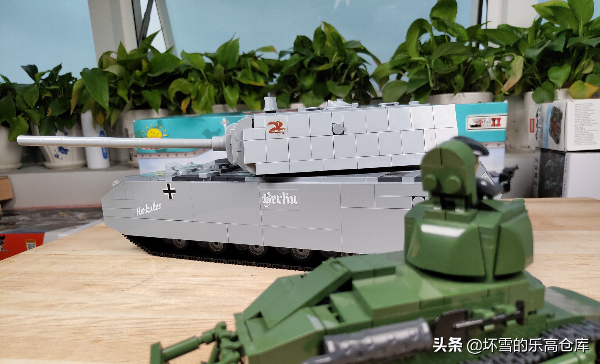 cobi鼠式坦克测评,cobi积木鼠式坦克拼装视频