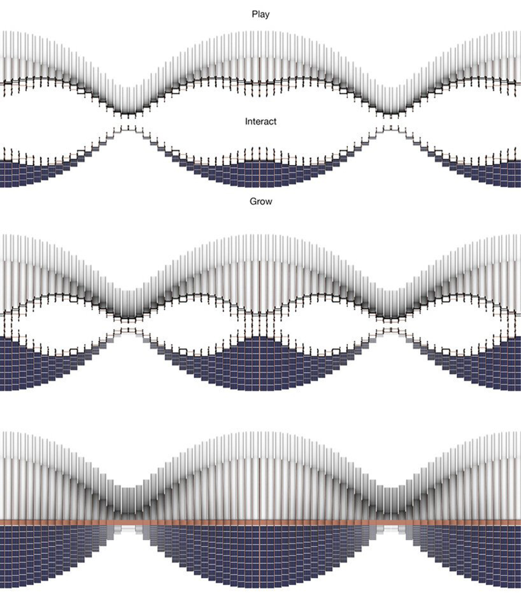 屋顶太阳能板怎样设计,太阳能板装墙壁外立面