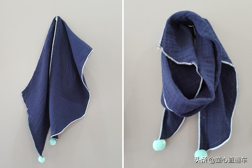 韩版冬款儿童围巾,好看又实用的儿童围巾
