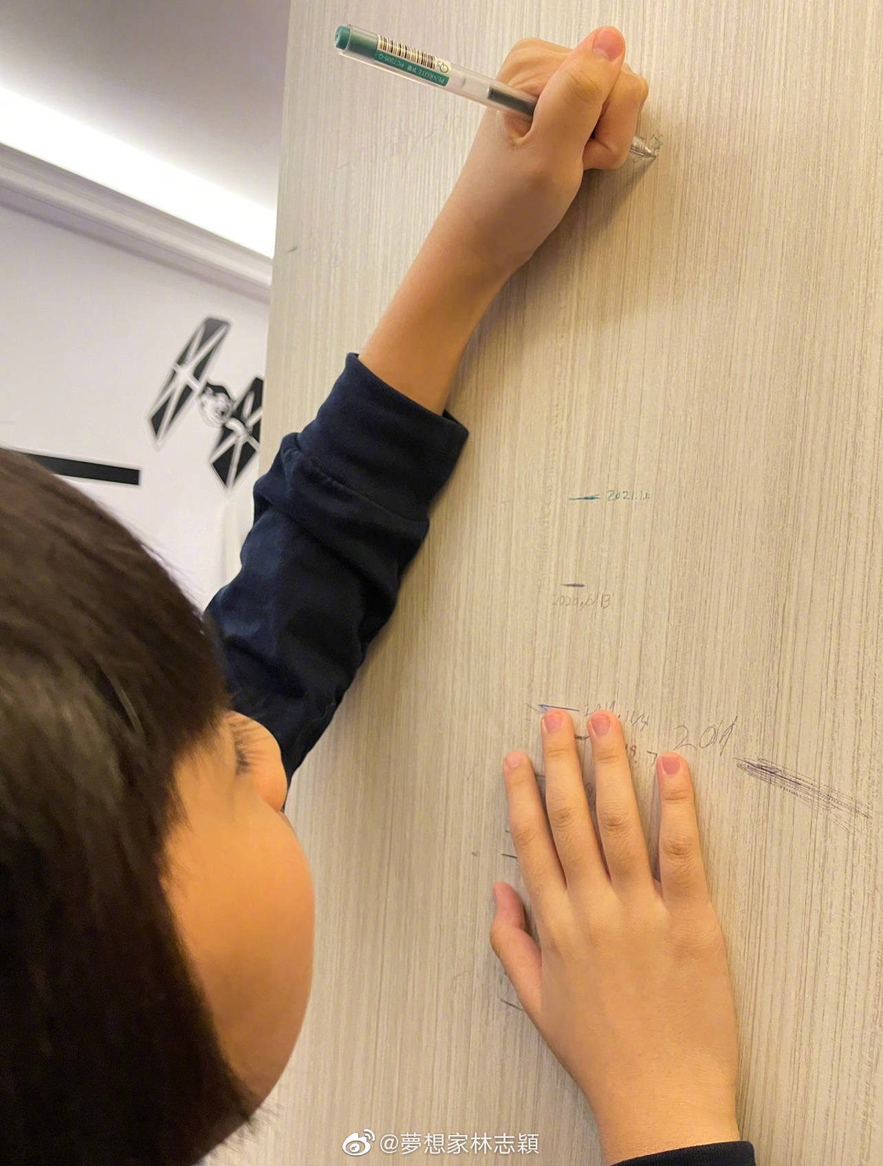 林志颖11岁儿子kimi罕露面,林志颖双胞胎儿子谁和kimi哥哥像