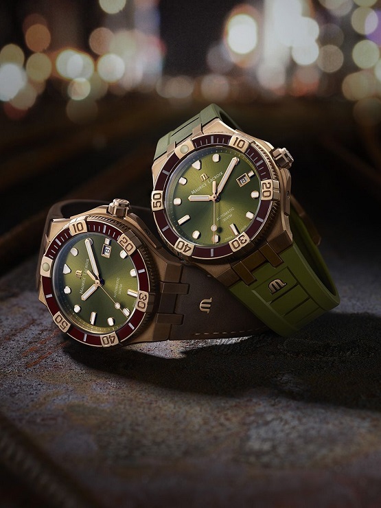 艾美绿水鬼手表,艾美潜水表复刻