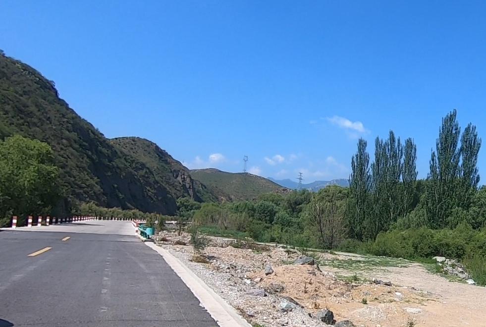 张家口市洋河河道,洋河风景