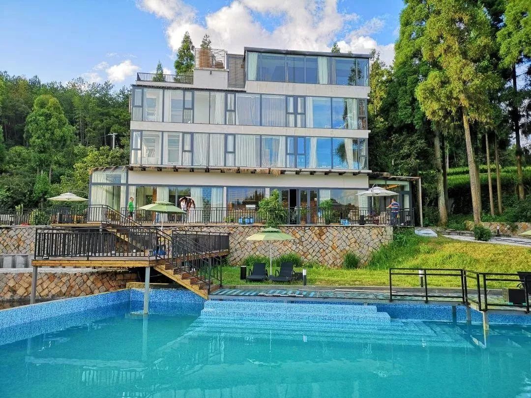 文成悦慢特色民宿,文成百丈漈水云见民宿