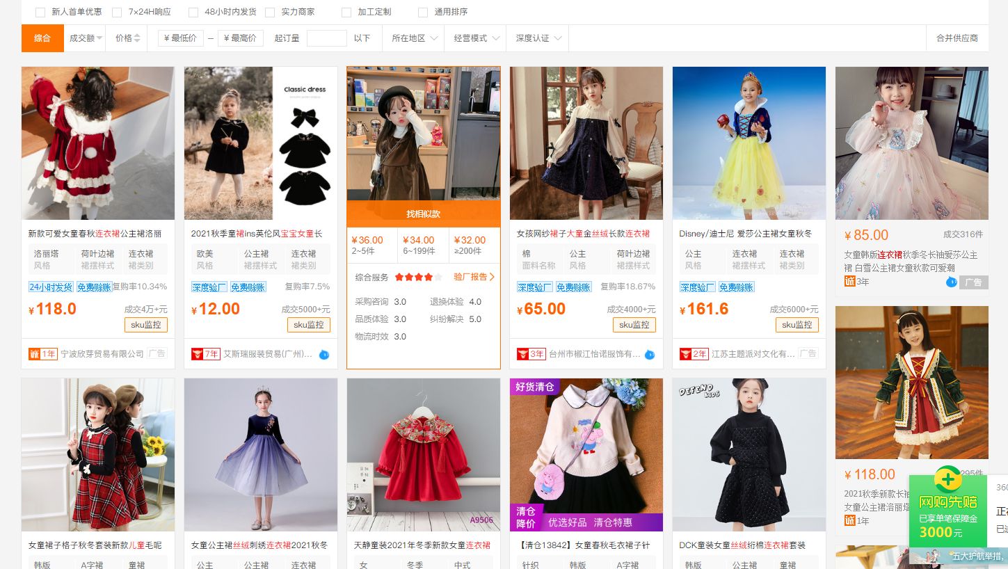 淘宝店铺分布点,淘宝店铺解读