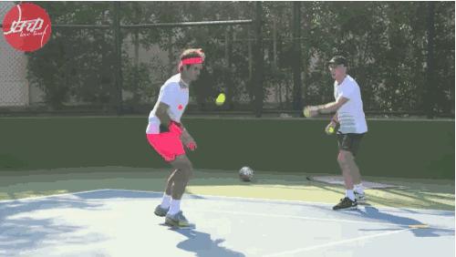 费德勒训练视频集锦,费德勒训练集锦