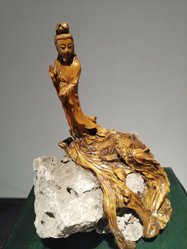 根雕作品欣赏竹子,精美根雕盆景图片欣赏