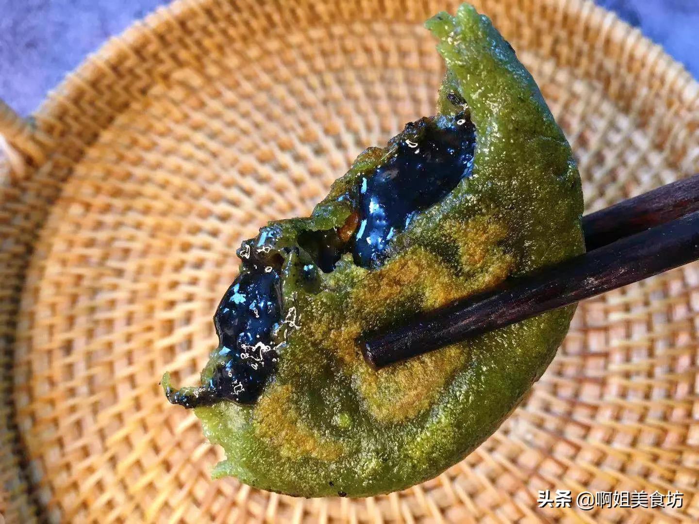 怎么做艾叶粑粑放什么粉,怎么用糯米粉做艾叶粑粑