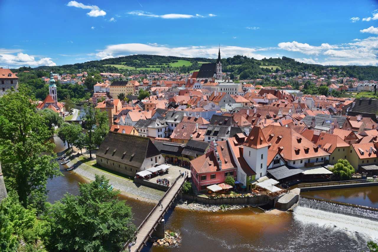 捷克ck小镇有多美,捷克ck小镇比布拉格还美犹如童话