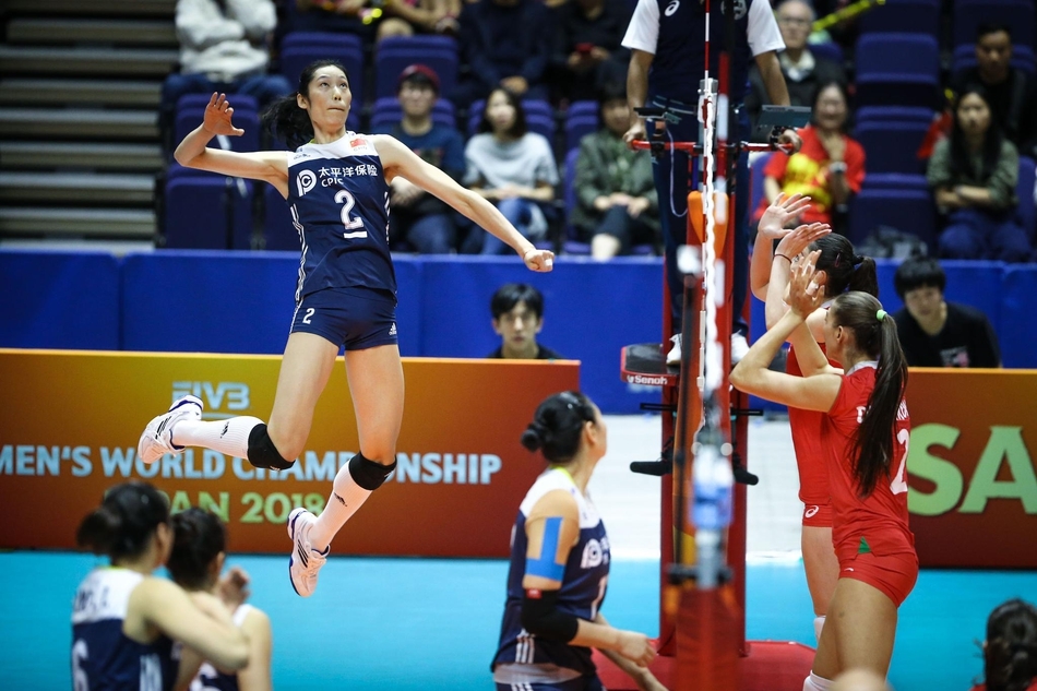 朱婷高燃视频,朱婷扣球爆燃视频