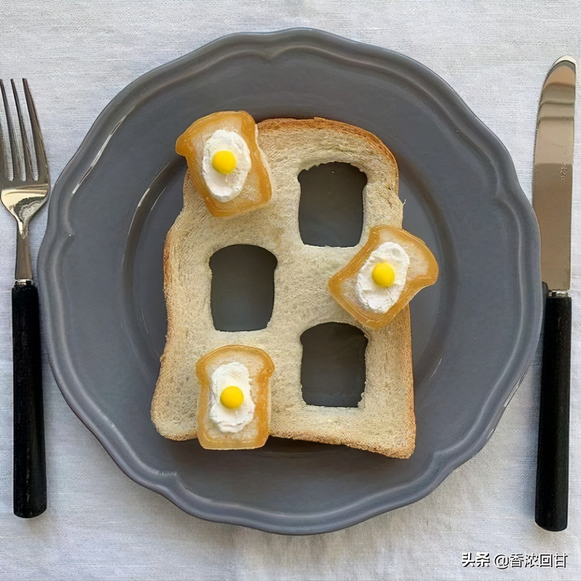 餐桌上的风景！日本美食家森映子的多士艺术很可爱治愈