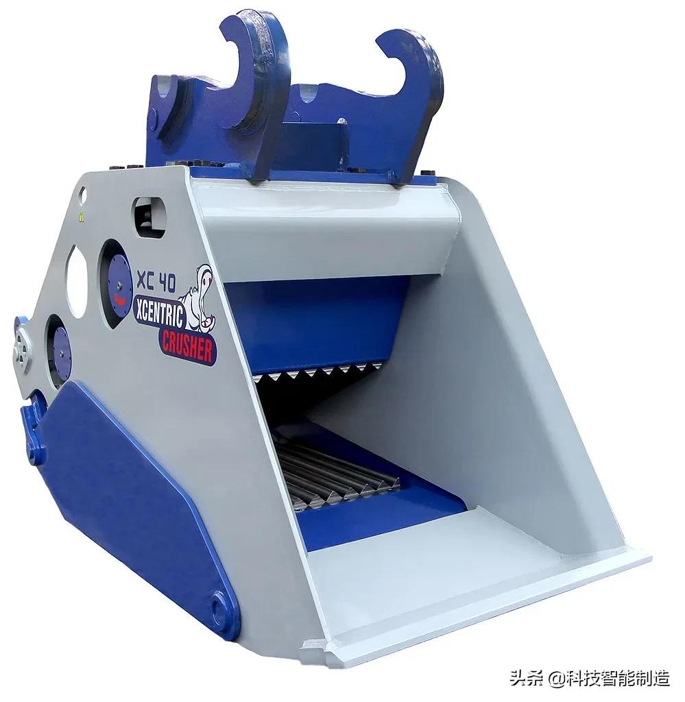 破碎机如何进行粉碎,破碎机破石机工作视频