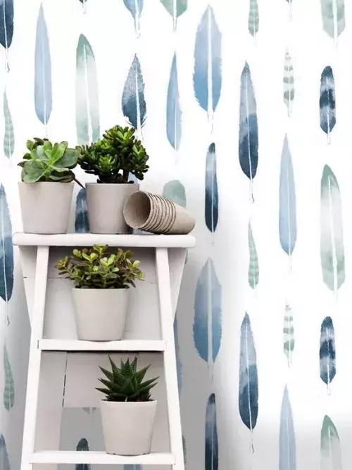 好看的精美水彩壁纸,贴壁纸前的注意事项