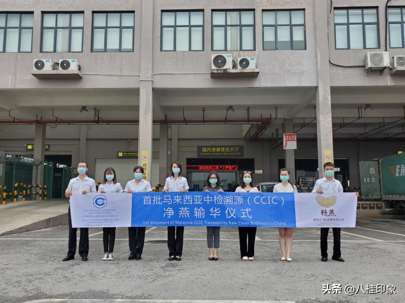 几经波折，马来西亚200公斤净燕抵达广西