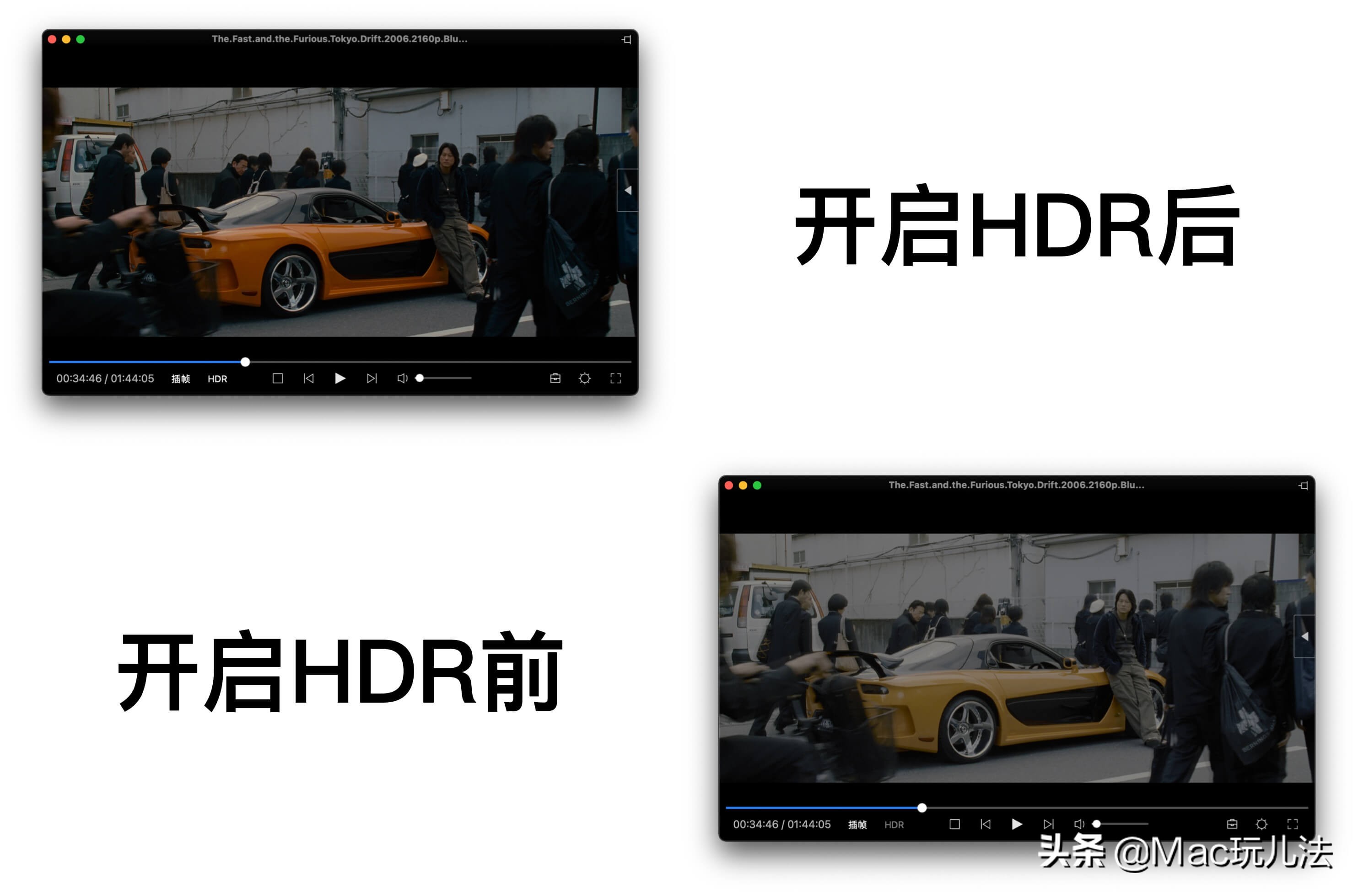 恒星*放播**器Mac版大更新，HDR、流媒体*放播**、GIF录制都安排上