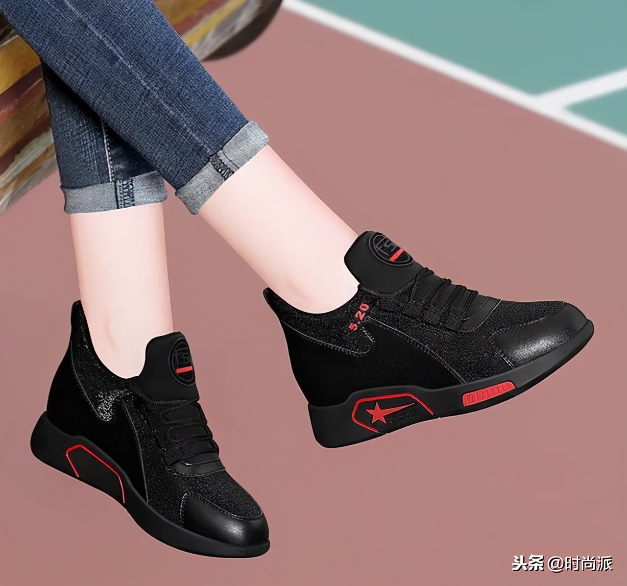 女人再怕冷，也不要穿皮靴，穿这款女鞋+暖暖裤，秋冬天也很美