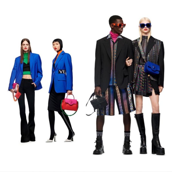 versace范思哲2023春夏成衣秀场,范思哲versace奢侈品