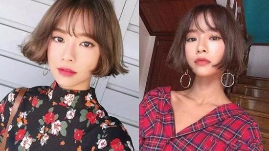 50-60岁女人短发圆脸发型,适合圆脸女生的少年感短发发型