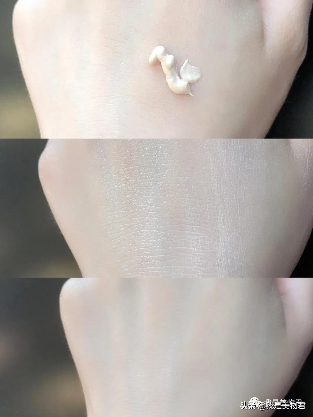 肤感好又温和的隔离防晒,防晒润色效果测评表