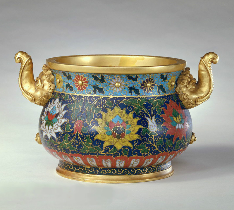 藏海雅事之闲话上海,藏海雅事之闲话景泰蓝