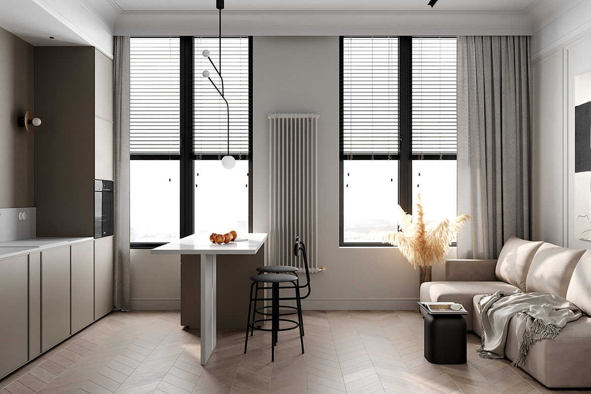 不到40平小户型设计,小户型公寓住宅风格