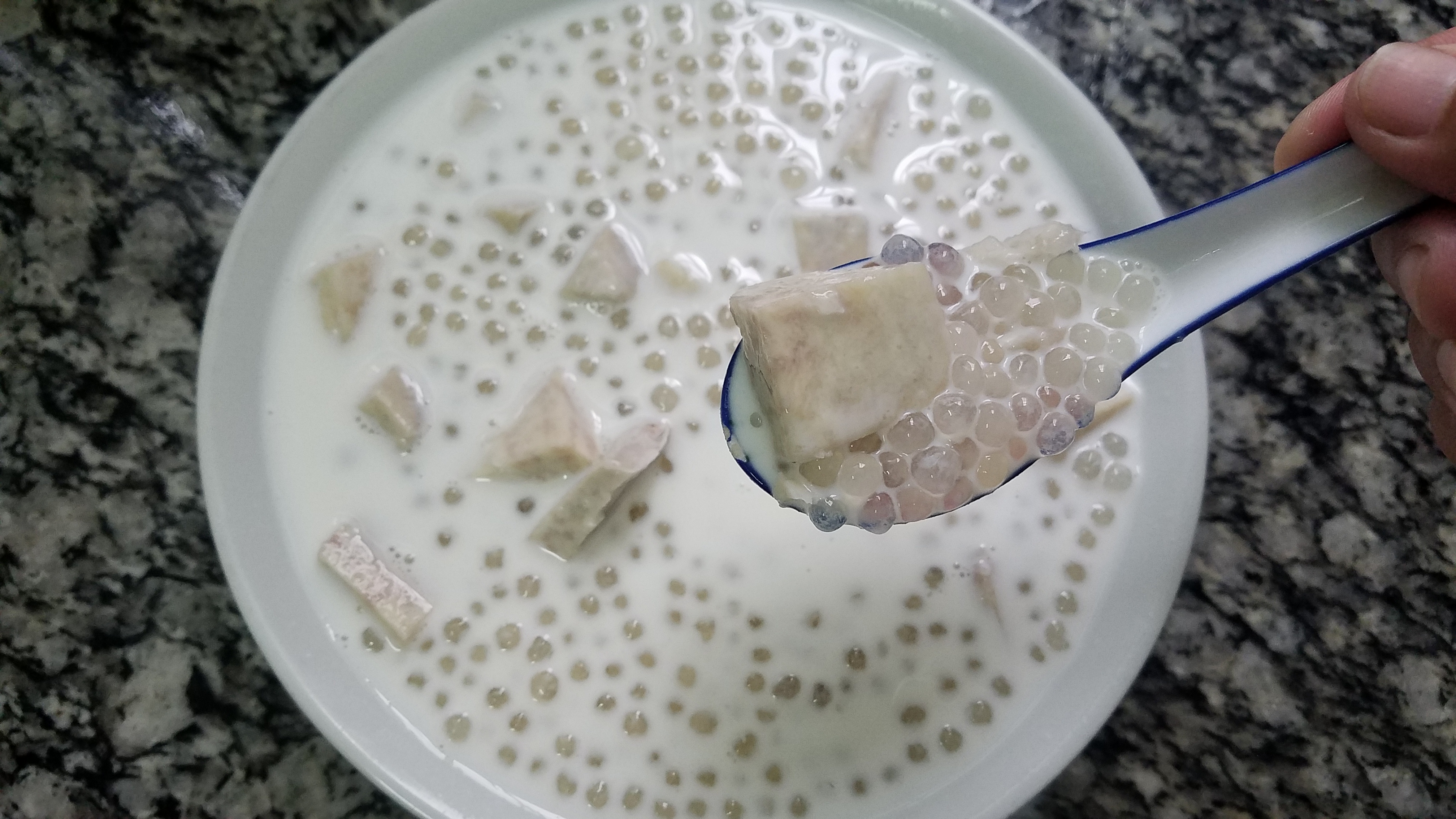 香芋西米露糖水教程,香芋西米露的糖水做法