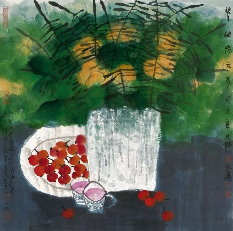 他说画画就是玩玩而已，一不小心成了艺术家