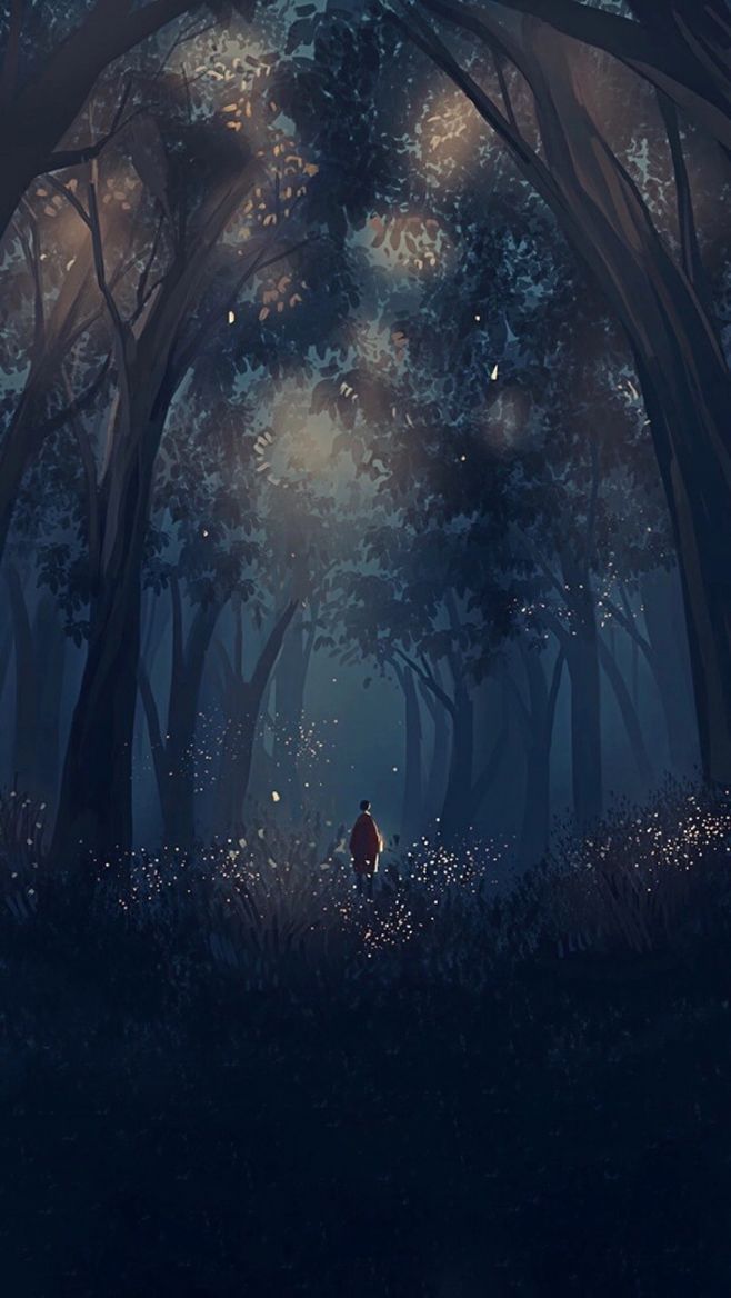 插画师必备的笔刷,韩国插画师libeths的板绘插画作品