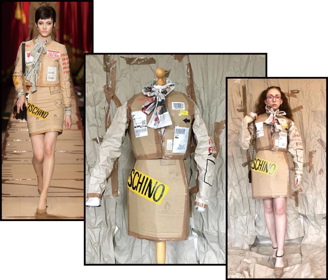 VOGUE发起假货挑战？百万高定0成本还原，设计师：小丑是我