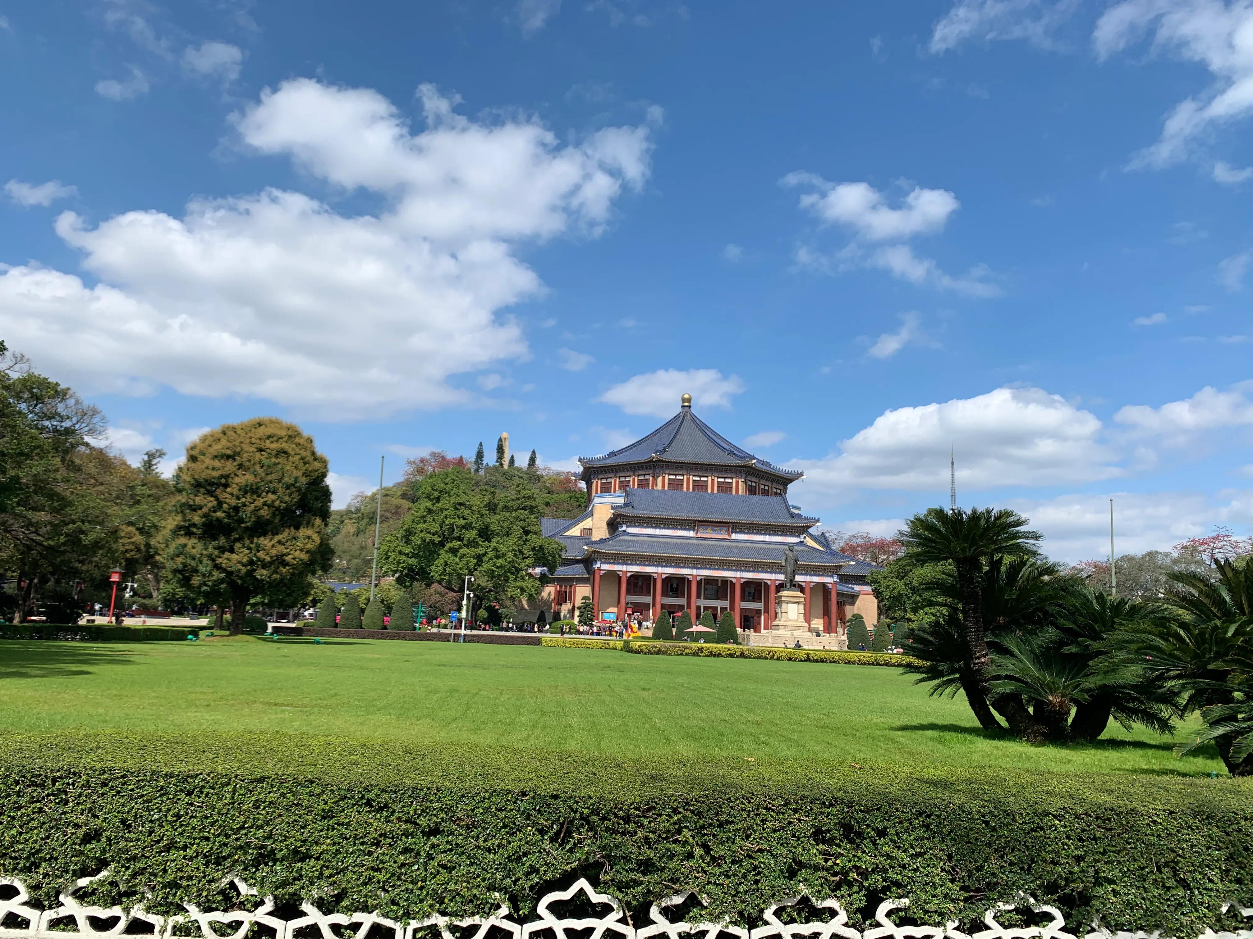 春节期间的越秀公园,越秀区元旦游玩