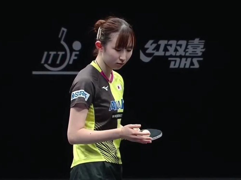 早田希娜急长发球战例，谈乒乓球怎样练发球，如何发得更快更转