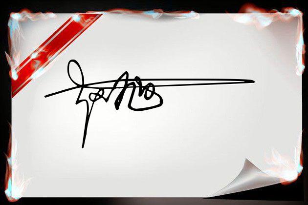 连笔可画签名设计免费版在线生成,免费在线艺术签名设计连笔一字签