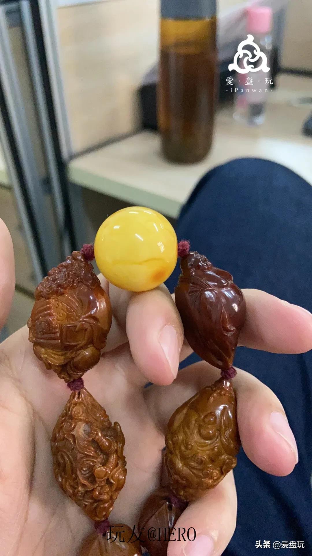 一条小金刚，他盘了720天，包浆很赞，谁说大干手不适合盘串