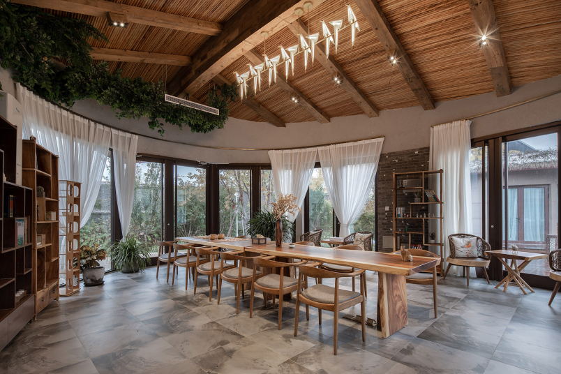 峨眉山民宿设计策划图,天津不知山乡宿