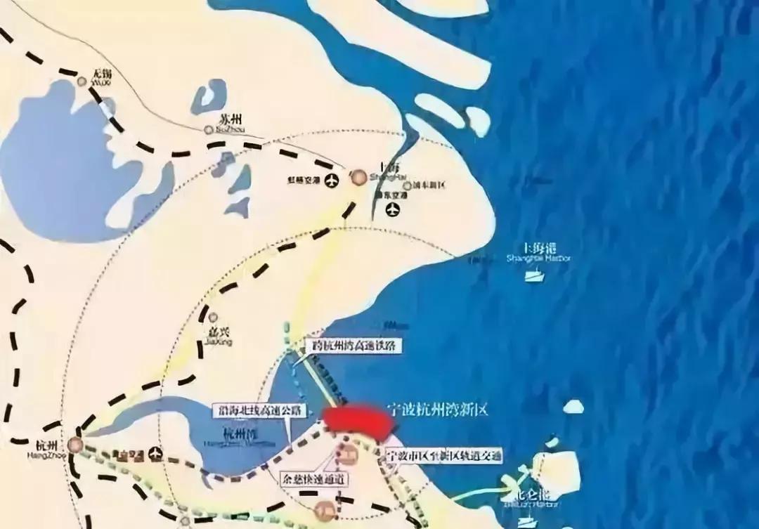 杭州湾是世界第五大湾区,中国杭州湾大湾区