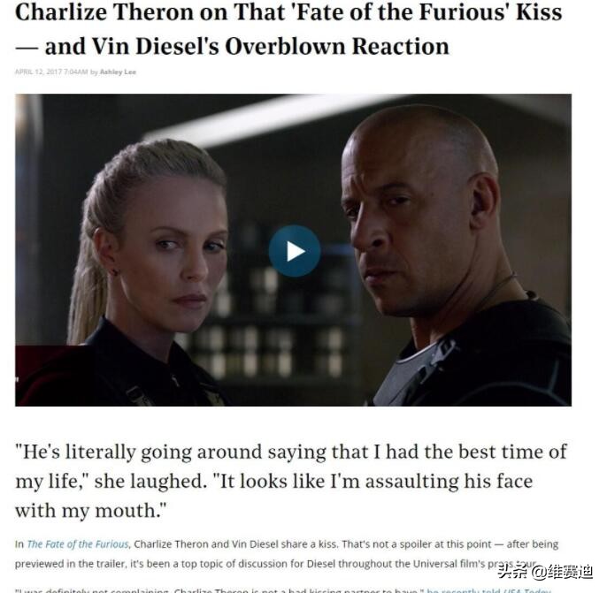 巨石强森和范迪塞尔一模一样,巨石强森大还是范迪塞尔大